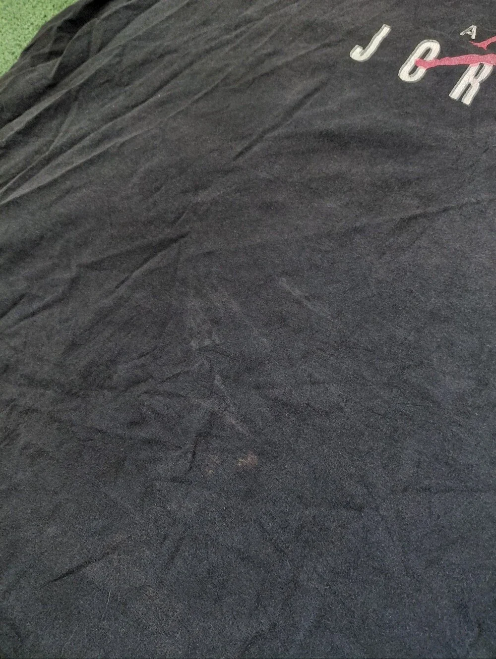 Air Jordan Black Plus Size Sports Activewear T Shirt Sz XXXL